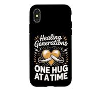 Healing Generations One Hug At A Time Dad Father Case for iPhone X/XS