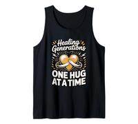 Healing Generations One Hug At A Time Dad Father Tank Top