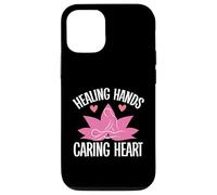 Healing Hands Caring Heart Massage Therapist Case for iPhone 12/12 Pro