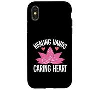 Healing Hands Caring Heart Massage Therapist Case for iPhone X/XS