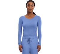 Healing Hands Knits Women's Melisa Tee 's Long Sleeve Medical Scrub Tee