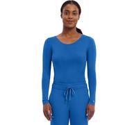 Healing Hands Knits Women's Melisa Tee 's Long Sleeve Medical Scrub Tee Royal Blue