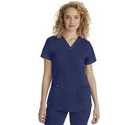 Healing Hands Purple Label Women's Jasmin Top -Three Pocket V-Neck Scrub Top