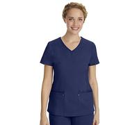 Healing Hands Purple Label Women's Juliet Top - Two Pocket V-Neck Scrub Top