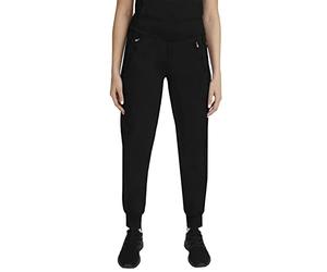 Healing Hands Purple Label Women's Tara 9233 Jogger Cargo Pants - Black - Large-Petite