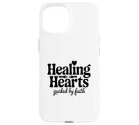 Healing Hearts Guided By Faith Christian Hope Case for iPhone 15