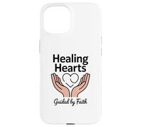 Healing Hearts Guided By Faith Christian Hope Case for iPhone 15