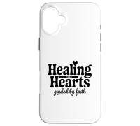 Healing Hearts Guided By Faith Christian Hope Case for iPhone 16 Plus