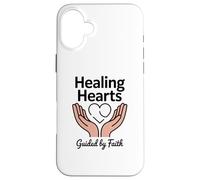 Healing Hearts Guided By Faith Christian Hope Case for iPhone 16 Plus
