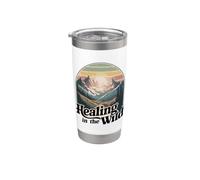 Healing in The Wild Mountain Nature Therapy Stainless Steel Insulated Tumbler
