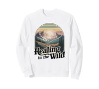 Healing In The Wild Mountain Nature Therapy Sweatshirt