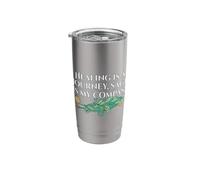 Healing is A Journey Sage is My Compass Smudge Sticks Stainless Steel Insulated Tumbler