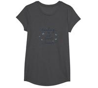 Healing is Not Linear: Inspiring Butterfly Journey T-Shirt, Girls, Dark Heather Grey, Large