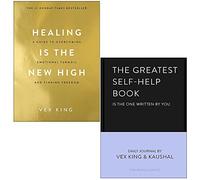 Healing Is the New High & [Hardcover] The Greatest Self-help Book By Vex King 2 Books Collection Set