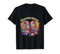 Healing Knowledge Medical Nurse Stained Book T-Shirt