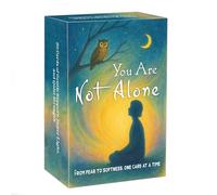 Healing Oracle Cards for Beginners, 50 Affirmations for Soothing Fear, Trusting The Unknown, Receiving Support and Becoming The Light, Self-Care Deck for Mindfulness, Meditation & Spiritual Growth