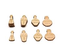 Healing Potion Tokens Set of 21 Wood Laser Cut and Etched DND Accessories for Dungeons and Dragons 5th Edition