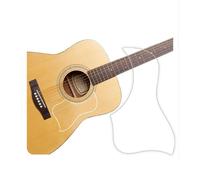 Healing shield Premium Acoustic Guitar Pickguard Pick Guard, Transparent Self-Adhesive, Scratch Resistant Protection Coating, Anti-Dust, Anti-Fingerprint, Made in Korea (Style Matte)