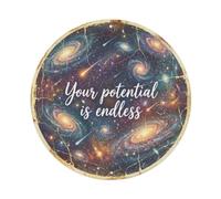 Healing Slogans Your Potential Is Endless Metal Tin Sign