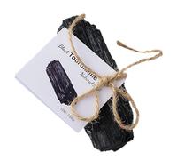 Healing Stones - 5cm Black Gem, Raw Meditation Crystal, Natural Energy Rock, Spiritual Balance Mineral | Protective Accessory for Necklace Bracelet Jewelry Yoga Christmas Present