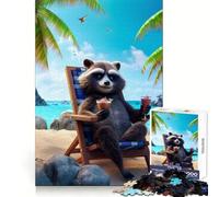 Healing The Beach 1000 Piece Jigsaws for Teenagers Puzzle Brain Skill Firm Joint Pattern Build Art Display (50x75cm)