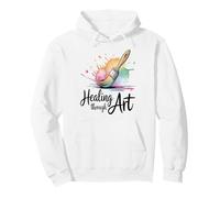 Healing Through Art Mindful Creativity Pullover Hoodie