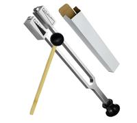 Healing Tuning Foregne - Vibration Instrument, Diagnosis Set, Reflex Hammer | Therapeutic Instrument for Meditation, Relaxation, Chakra Orientation, C Balancing