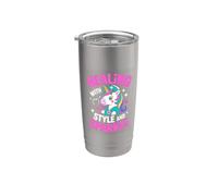 Healing with Style and Sparkle Unicorn Nurse Stainless Steel Insulated Tumbler
