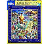 White Mountain Puzzles Healings of Jesus, 1000 Piece Jigsaw Puzzle
