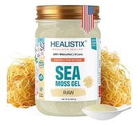 Healistix Raw Irish Sea Moss Gel- St Lucia Wildcrafted Seamoss Gel, Packed with 92 Vitamins - Superfood for Immune Support, Non-GMO, Keto, Vegan