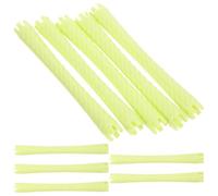 HEALLILY 10 Pcs Flexible Perm Rods Hair Curlers for Short Hair Small Size and Simple to Operate Lightweight for Women Random Color