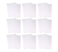 HEALLILY 100 Sheets Diamond Painting Release Paper White A4 Double- Sided Release Paper Non- Stick Diamond Painting Cover Replacement Paper (White)