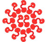 HEALLILY 1000pcs Plastic Poultry Peepers for Chickens and Hens Anti-pecking Goggles with Vision Design and Stress Reduction Features, for Farm Use