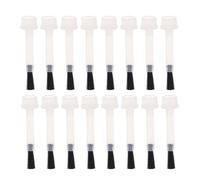 HEALLILY 100pcs Nail Art Replacement Applicators Brush Liquid Brush 1.77x0.43x0.43in Ergonomic Design Easy Nail Art Application Nylon for Professional and Manicure Tool