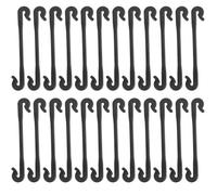 HEALLILY 100pcs Plastic Grape Vine Support Clips Sturdy Trellis Plant Clips for Climbing Fruits Including Malus, Kiwi, and Melon, Garden Plant Gripper Clamps for Outdoor Vine Fixing