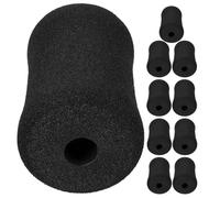 HEALLILY 10pcs Foam Exercise Leg Extension Machine Covers Pads, Universal Foot Sponge Sleeve for Gym Ab Training and Fitness Equipment Accessories
