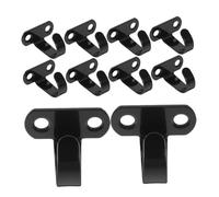 HEALLILY 10pcs Heavy Duty Ceiling Hooks Easy Install Ceiling Mount Hangers for Plant Pots Coats Towels Bird Feeders Lanterns for Indoor Outdoor Use in Balcony