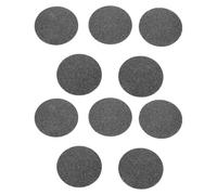 HEALLILY 10pcs Pedicure Replacement Heads Grinding Foot Care Tools Black for Professional Trimmer Supplies Suitable for Foot Files and Manicure Accessories