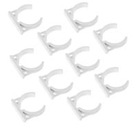 HEALLILY 10pcs Small Water Filter Clamps Quick Connect Locking Pipe Clips for Water Purifier Systems User Friendly Compact Tube Clips for Efficient Filter System Accessories