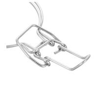 HEALLILY 10pcs Stainless Steel Airtight Jar Sealing Buckles for Wide Mouth Glass Canning Jars Wire Clamp Fastenings Replacement and Kitchen Storage