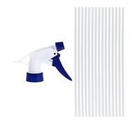 HEALLILY 15Pcs Spray Bottle Nozzle Spraying Bottle Replacement Tops Mist Water Bottle Spray Nozzle Trigger Sprayer Bottle Heads for Bathroom Kitchen Blue