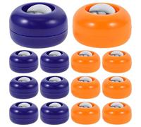 HEALLILY 20 Pcs Tabletop Game Accessories Mini Shuffleboard Replacement Pucks and Curling Balls Versatile Sports Equipment Made of Pp for Indoor and Outdoor Use at Family Gatherings
