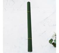 HEALLILY 200 Pcs Artificial Flower Stems with Flexible Green Iron Wire Floral Support for Handmade DIY Crafts Bouquet Wiring and Artificial Plant Arrangements