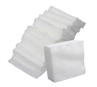 HEALLILY 200pcs Non-woven Cotton Pads 2.95' Gentle Disposable Makeup Remover Pads for Face and Eye, Individually Wrapped, Soft Non-woven Fabric, for Daily Use and Travel