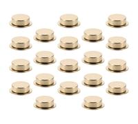 HEALLILY 20pcs Metal Nail Spinner Shaft for Nail Art with High-speed Rotating Bearing, Stainless Steel 360° Rotation, Portable Design for Salon and Crafting Jewelry Accessories