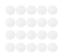 HEALLILY 20pcs Pvc Collection Protective Covers for 58mm Medals and Challenge Thick and Firm with Good Seams High-definition Storage Case to Prevent from Oxidizing