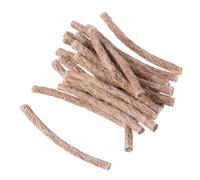 HEALLILY 20pcs Waxed Jute Fire Starter Rope Wick for Camping and Emergency Survival, Lightweight Fire Making Cord for Outdoor Cooking and Hiking