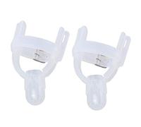 HEALLILY 2pcs Baby Thumb Guard Silicone Finger Protector Adjustable Wearable Anti Bite Cover Forefinger Teether to Stop Infant Babies Finger Sucking