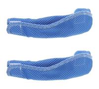 HEALLILY 2Pcs Breathable Hard Hat Sweatband Liner Cooling Neck Towel Sweat Absorbing Headband for Construction Workers Washable Summer Safety Helmet Accessory