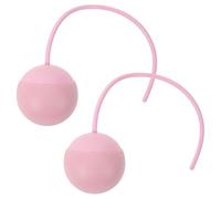 HEALLILY 2pcs Cordless Jump Rope Ball Accessories Lightweight Weighted Tpr Replacement for Indoor Fitness Training